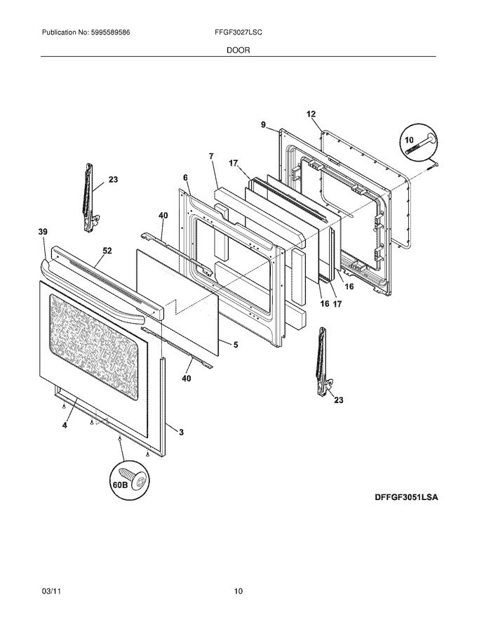 Diagram for FFGF3027LSC