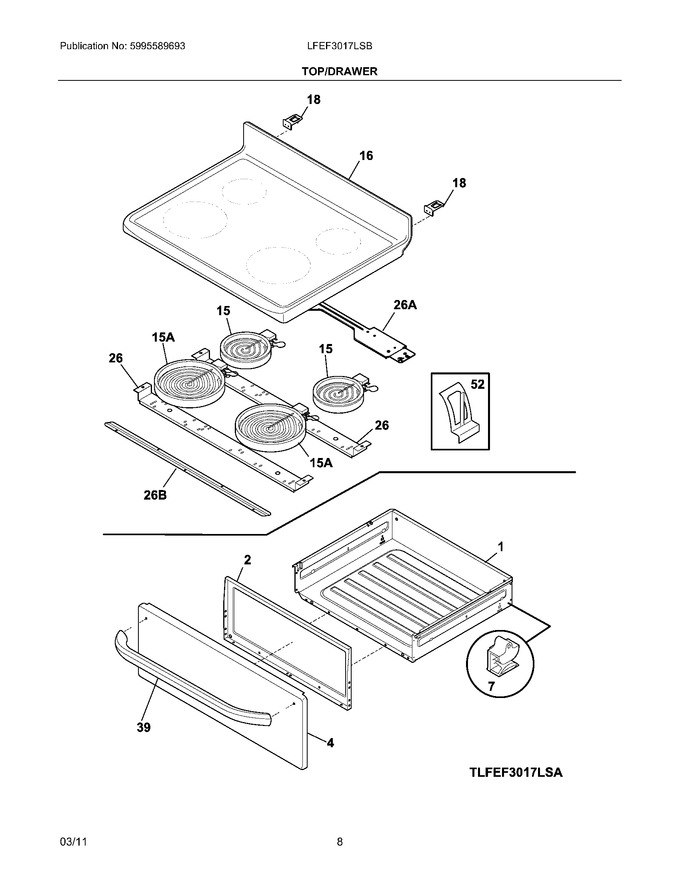 Diagram for LFEF3017LSB