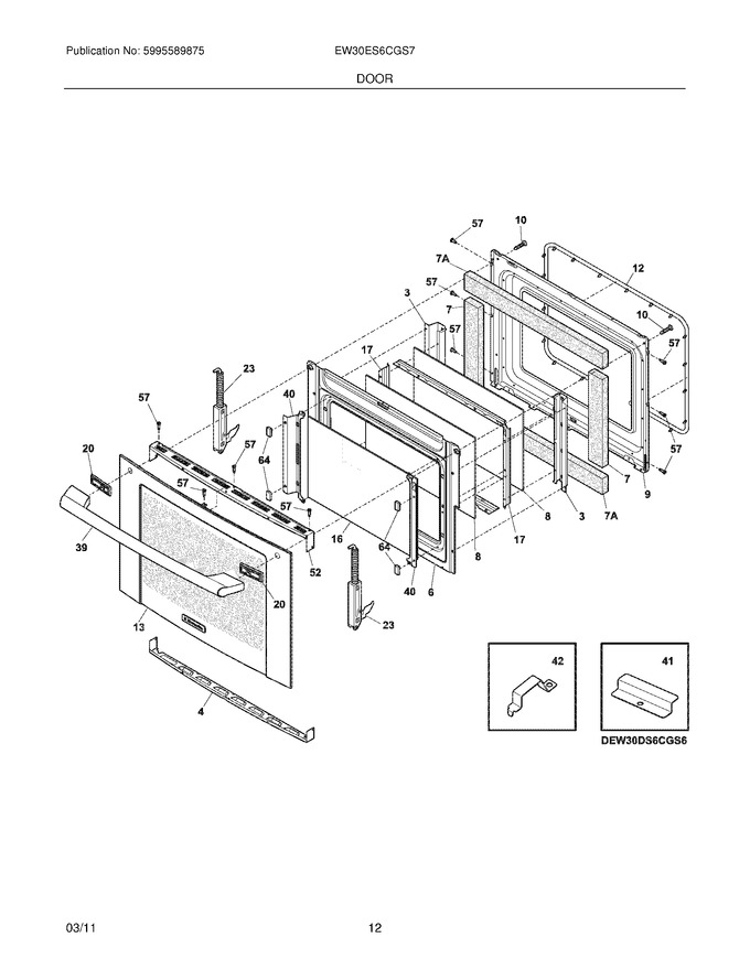 Diagram for EW30ES6CGS7