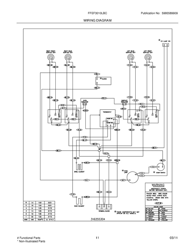 Diagram for FFEF3010LBC