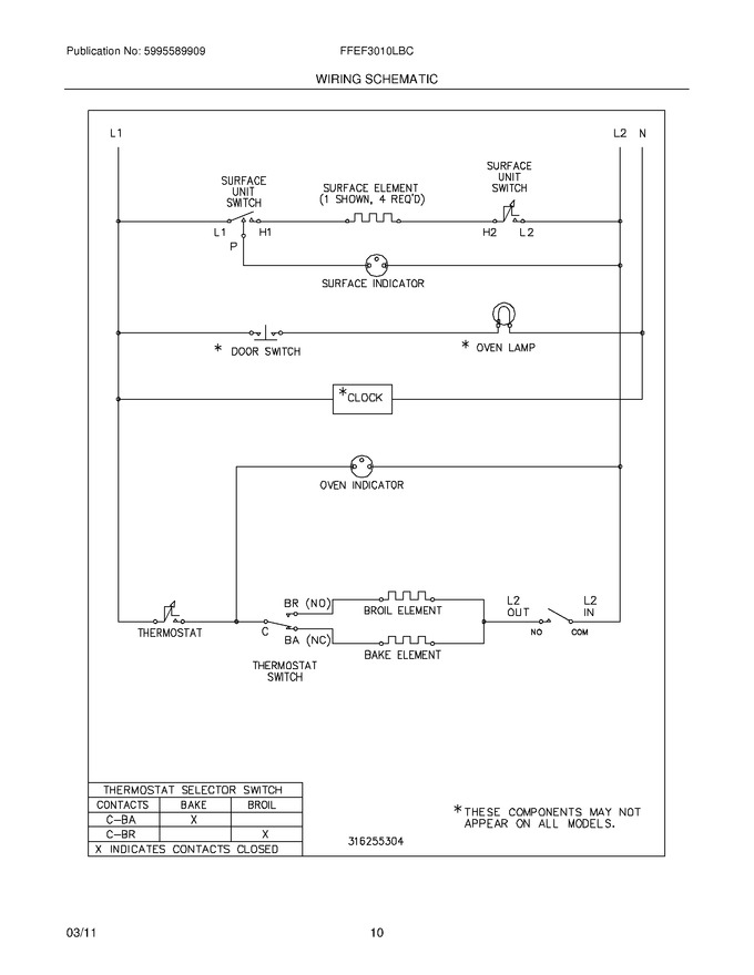 Diagram for FFEF3010LBC