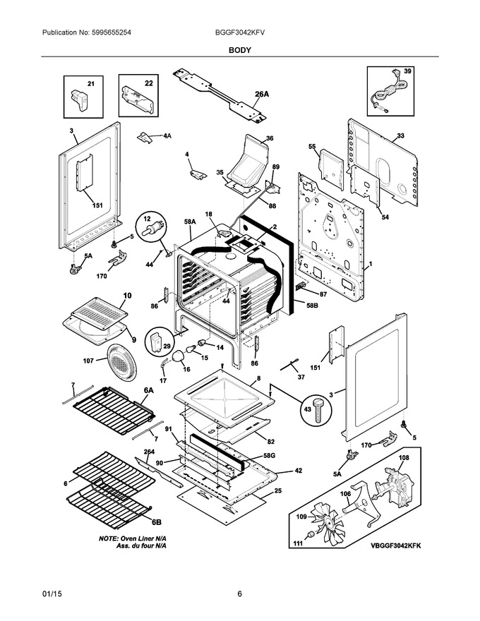 Diagram for BGGF3042KFV