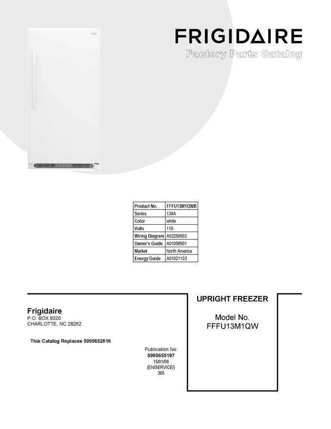 Diagram for FFFU13M1QWB