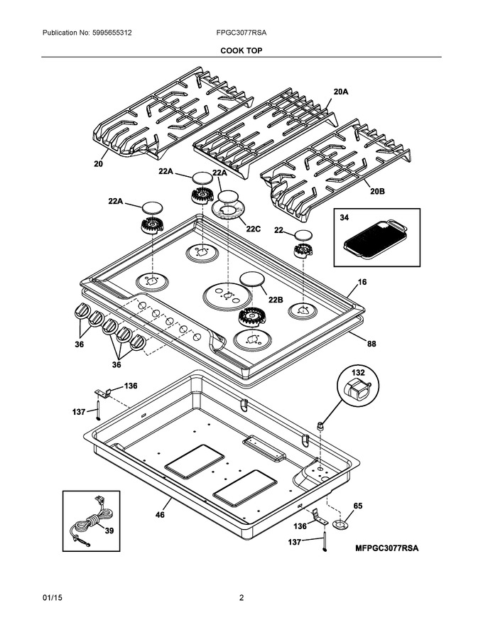 Diagram for FPGC3077RSA