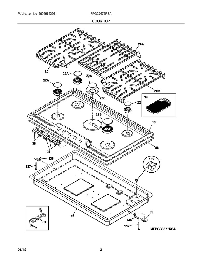 Diagram for FPGC3677RSA