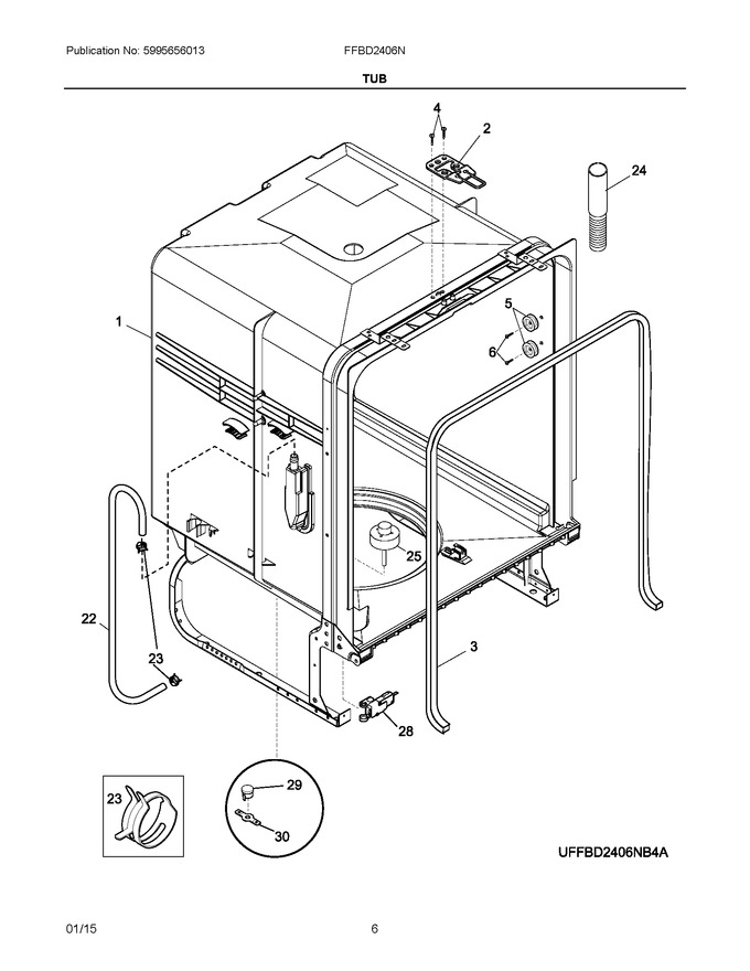 Diagram for FFBD2406NB4A