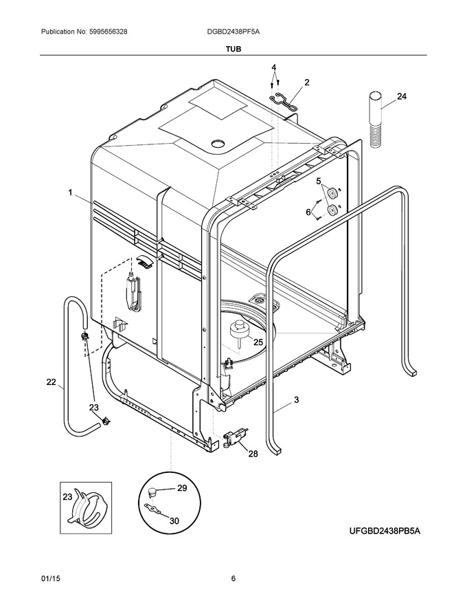 Diagram for DGBD2438PF5A