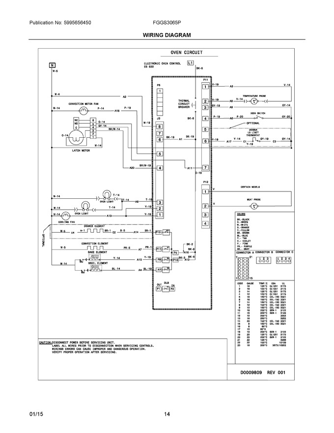 Diagram for FGGS3065PWE