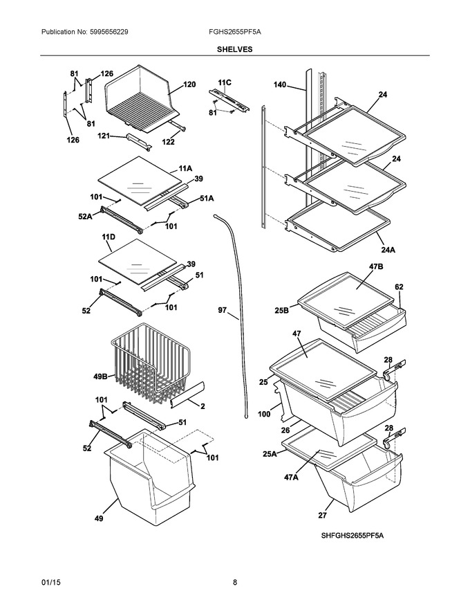 Diagram for FGHS2655PF5A