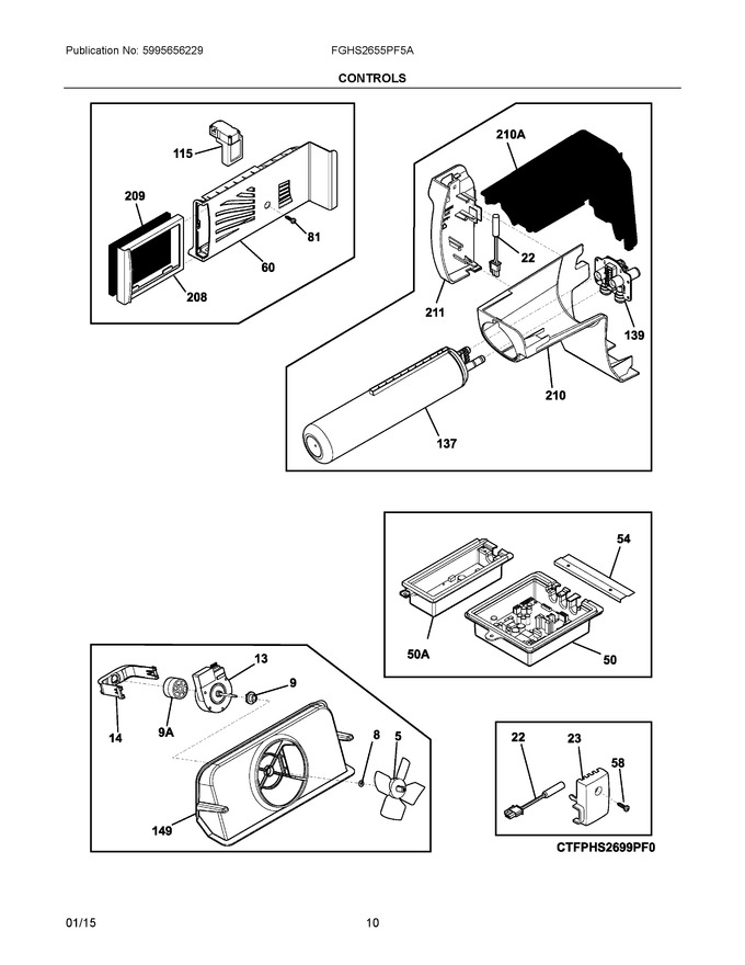 Diagram for FGHS2655PF5A