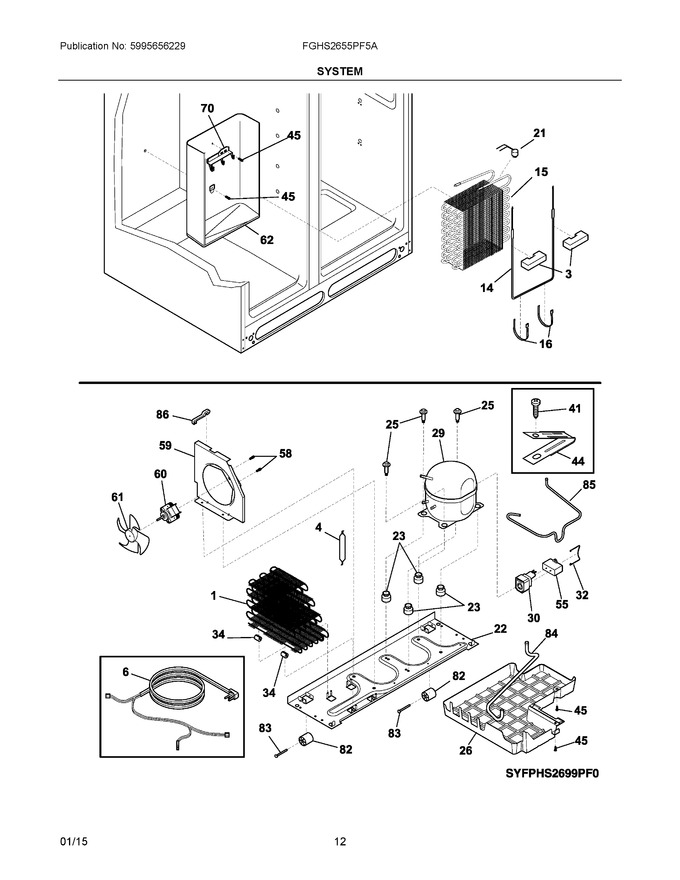 Diagram for FGHS2655PF5A