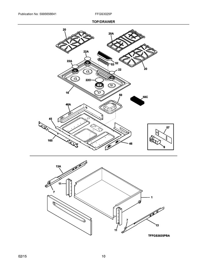 Diagram for FFGS3025PBB