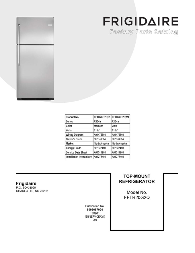 Diagram for FFTR20G2QW1