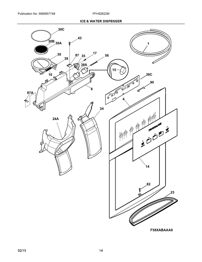 Diagram for FFHS2622MSXA