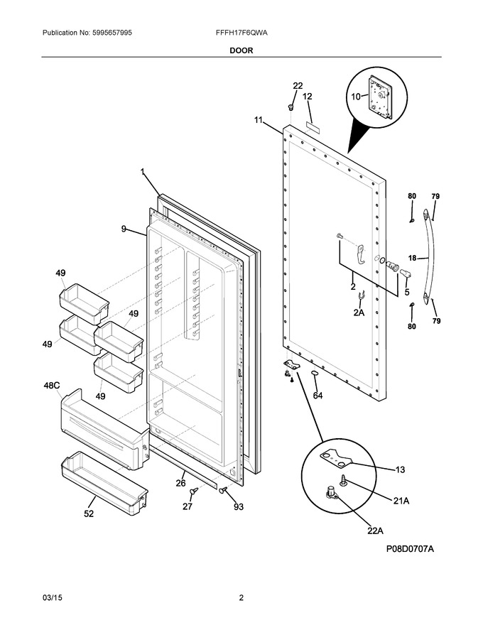 Diagram for FFFH17F6QWA