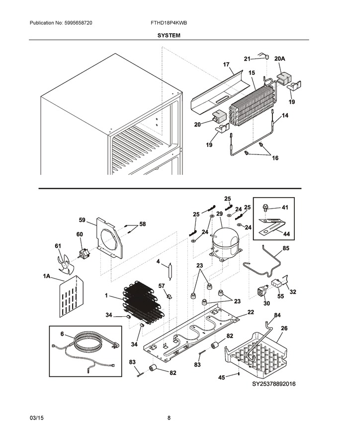 Diagram for FTHD18P4KWB