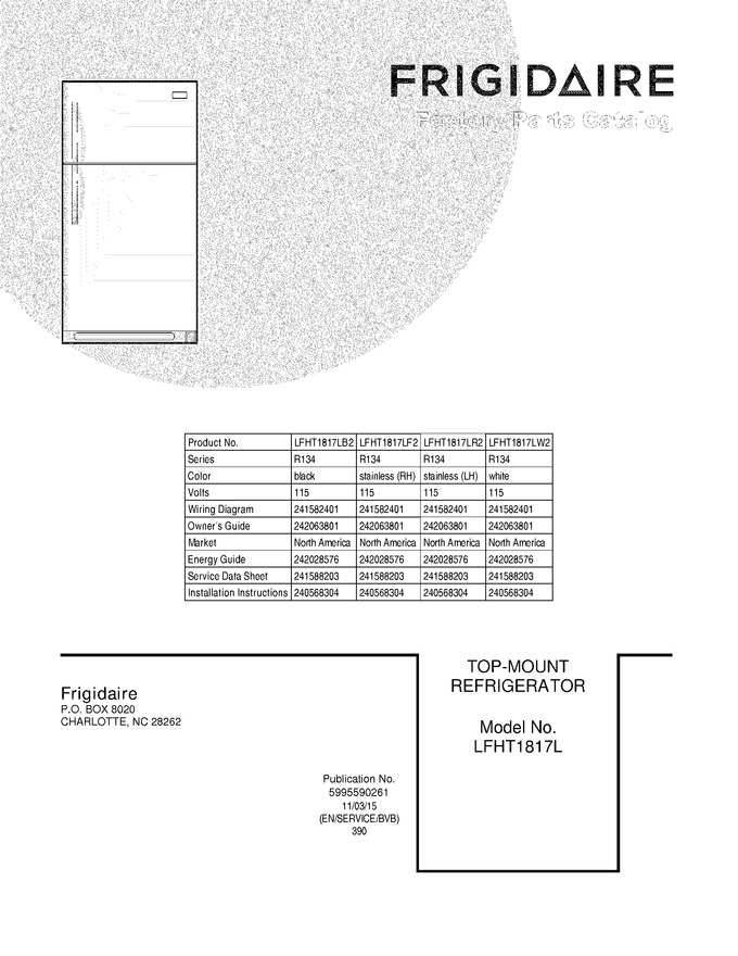 Diagram for LFHT1817LW2