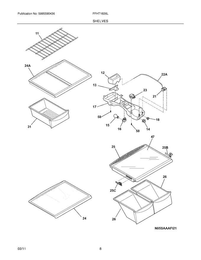 Diagram for FFHT1826LS3