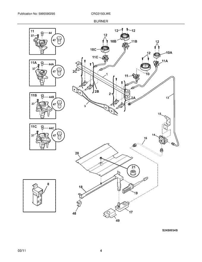 Diagram for CRG3150LWE