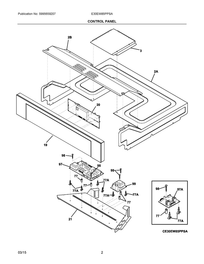 Diagram for E30EW85PPSA