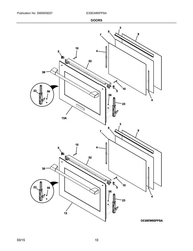 Diagram for E30EW85PPSA