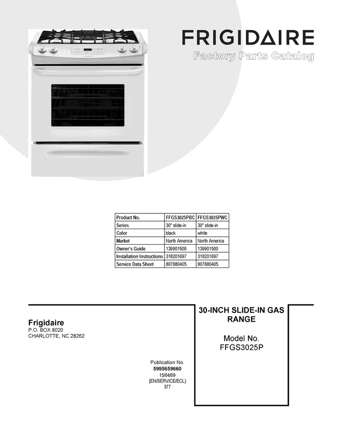 Diagram for FFGS3025PBC