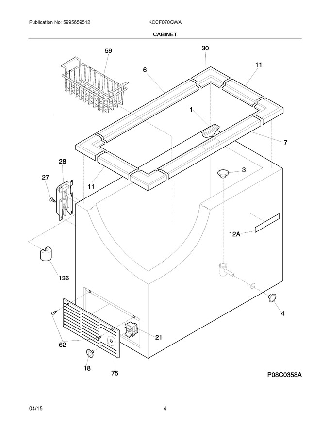 Diagram for KCCF070QWA