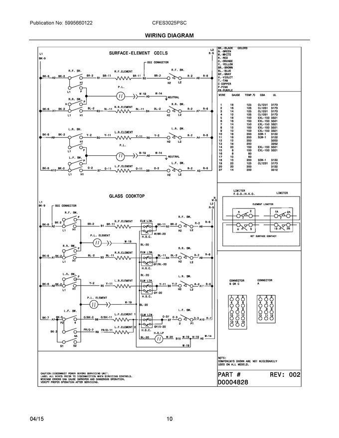 Diagram for CFES3025PSC