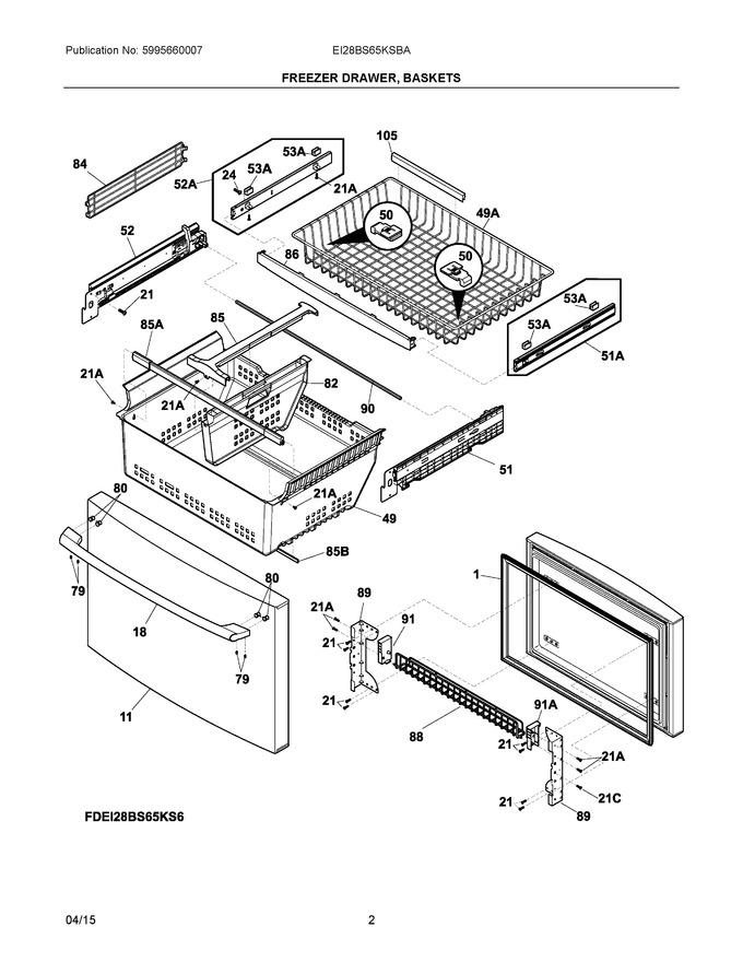 Diagram for EI28BS65KSBA