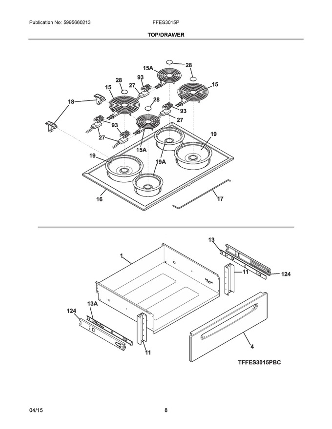 Diagram for FFES3015PWC