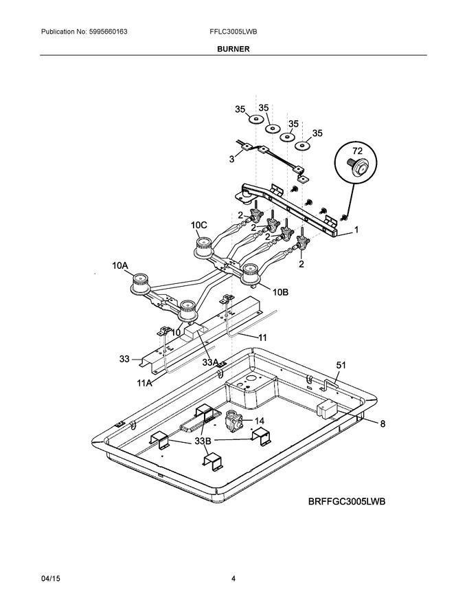 Diagram for FFLC3005LWB