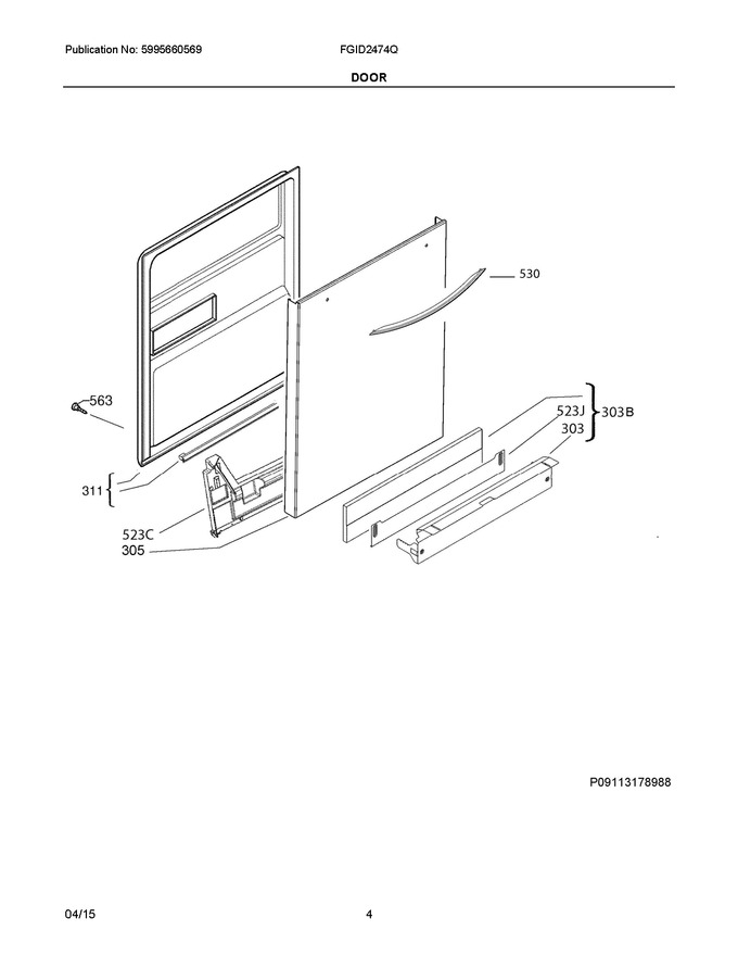 Diagram for FGID2474QF4B