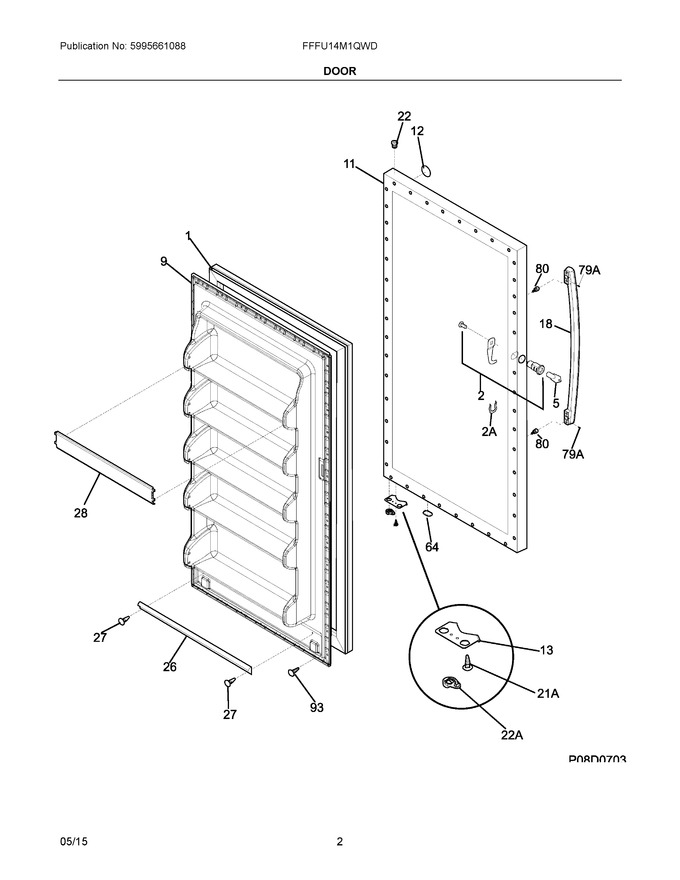 Diagram for FFFU14M1QWD