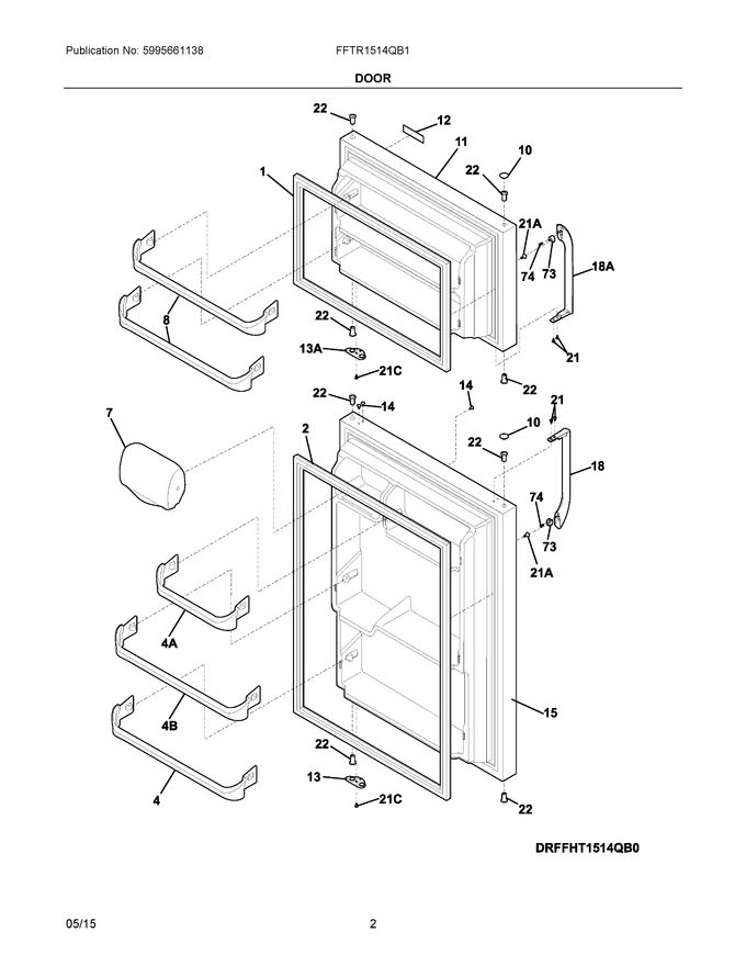 Diagram for FFTR1514QB1