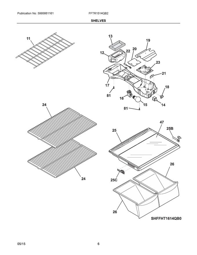 Diagram for FFTR1514QB2