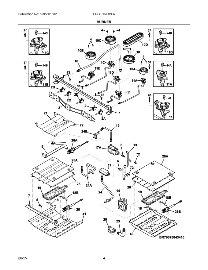 Diagram for FGGF304DPFA