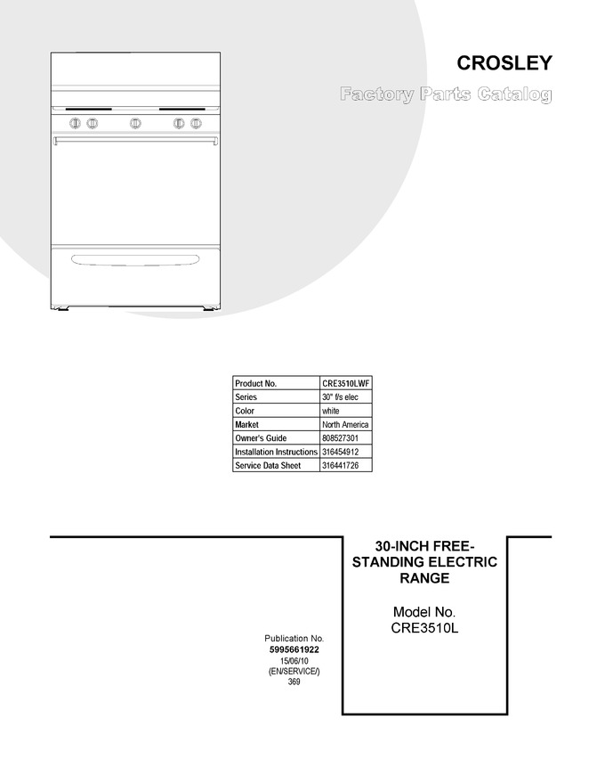 Diagram for CRE3510LWF