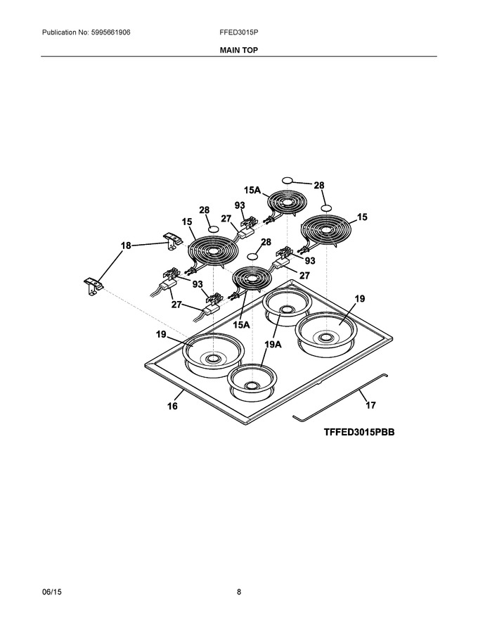 Diagram for FFED3015PWB