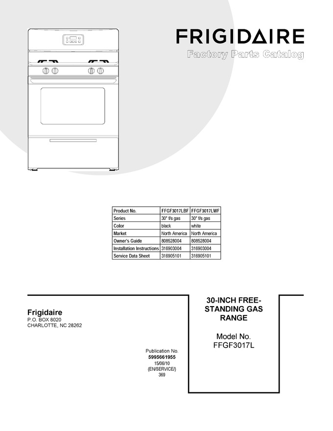 Diagram for FFGF3017LBF