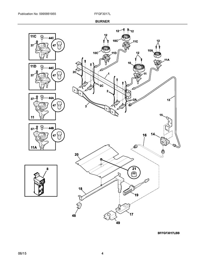 Diagram for FFGF3017LBF