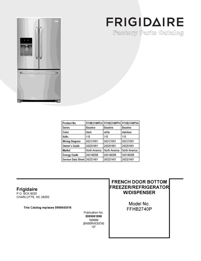 Diagram for FFHB2740PS4