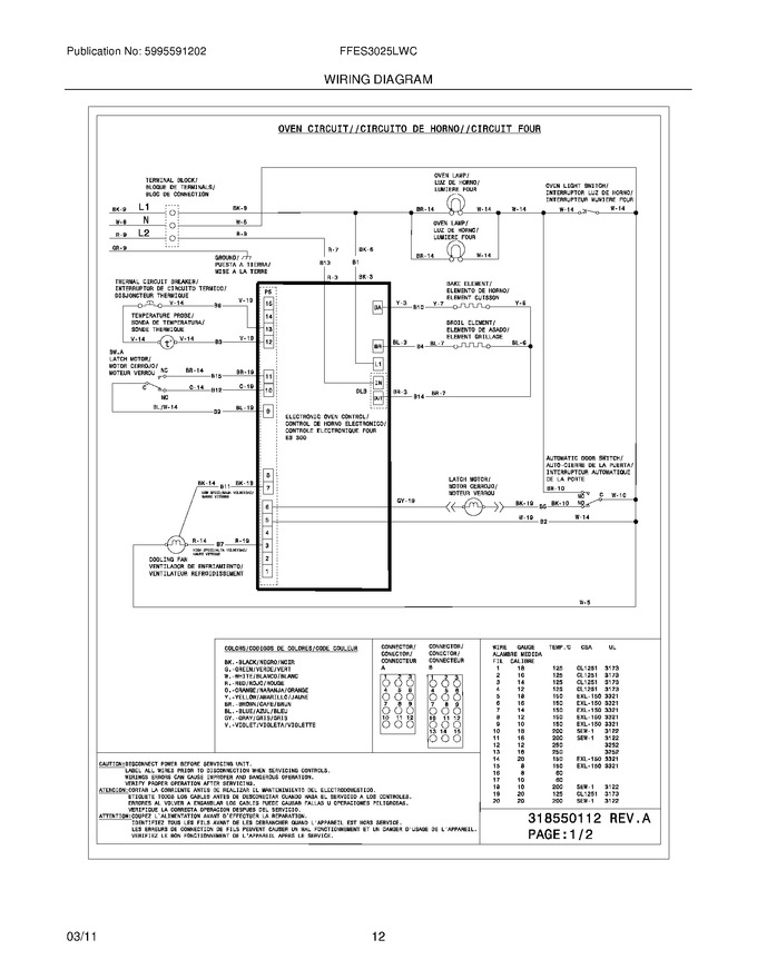 Diagram for FFES3025LWC