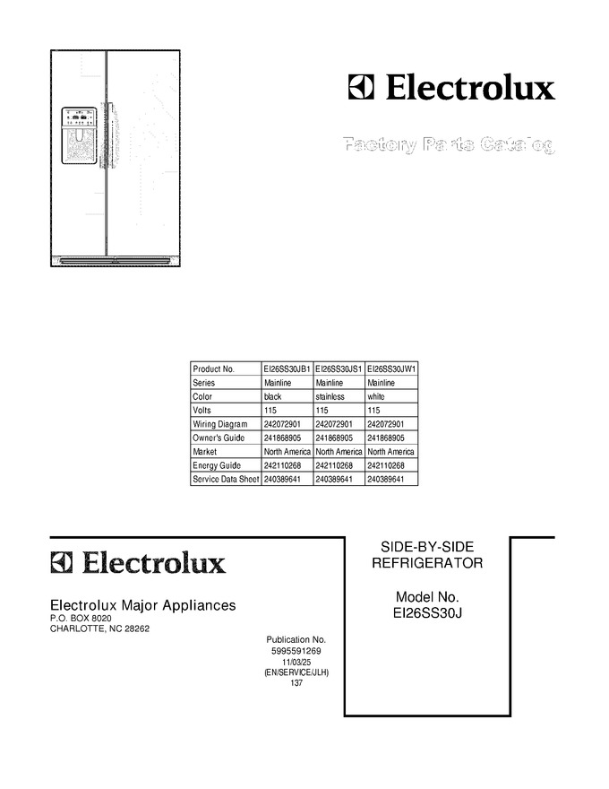 Diagram for EI26SS30JW1