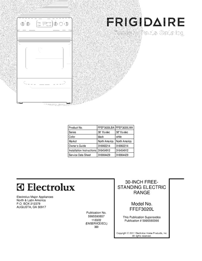 Diagram for FFEF3020LWA