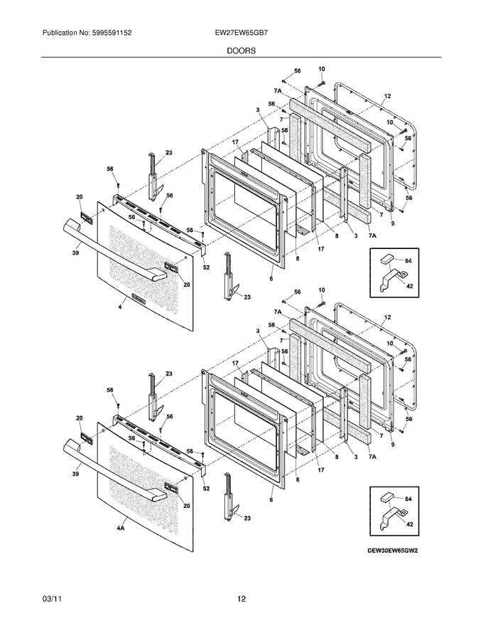 Diagram for EW27EW65GB7