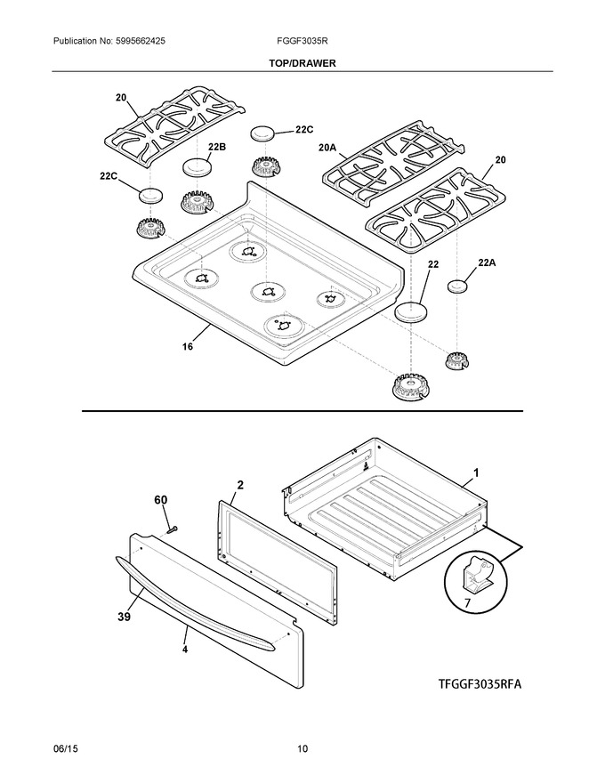 Diagram for FGGF3035RBA