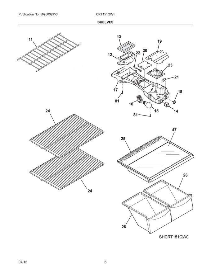 Diagram for CRT151QW1