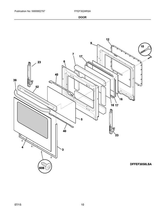 Diagram for FFEF3024RSA