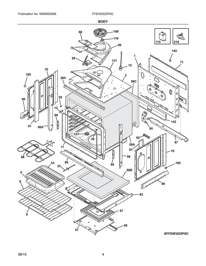 Diagram for FFEW3025PSC