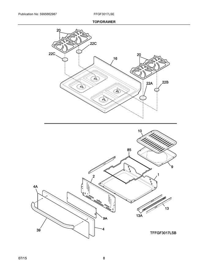 Diagram for FFGF3017LSE